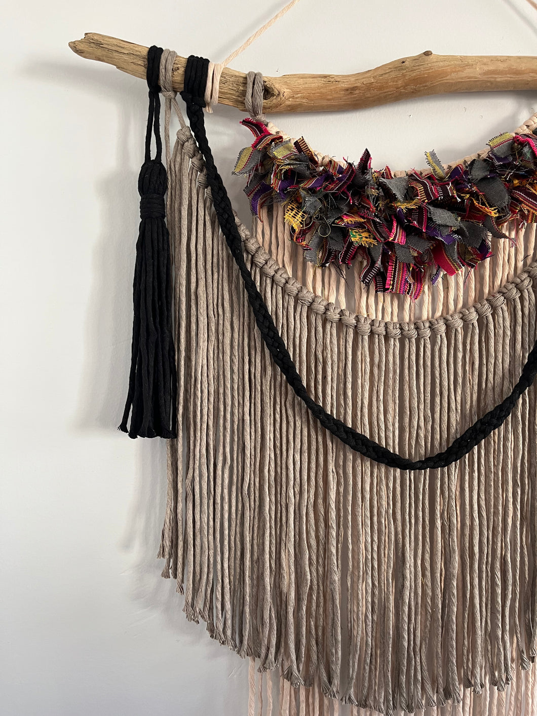 LEONOR (or, Flowers for Nanay) - Macramé Wall Hanging
